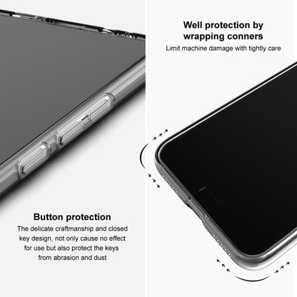 For Xiaomi 12T Pro 5G IMAK UX-10 Series Transparent Shockproof TPU Phone Case(Transparent) - Xiaomi Cases by imak | Online Shopping UK | buy2fix