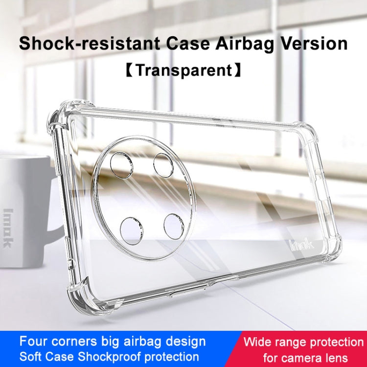 For Honor X30 5G/Magic4 Lite 5G/X40 GT 5G imak Shockproof Airbag TPU Phone Case(Transparent) - Honor Cases by imak | Online Shopping UK | buy2fix