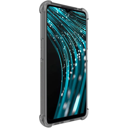For Realme Narzo 50 5G/Q5i 5G/V23 5G/V23i 5G imak Shockproof Airbag TPU Phone Case(Transparent Black) - Realme Cases by imak | Online Shopping UK | buy2fix