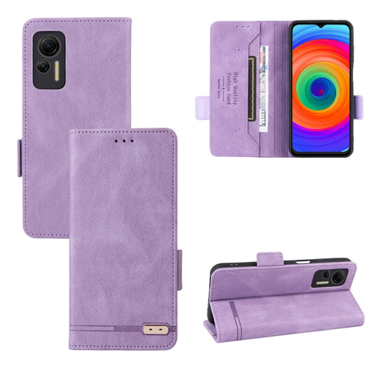 For Ulefone Note 14 Magnetic Clasp Leather Phone Case(Purple) - Ulefone Cases by buy2fix | Online Shopping UK | buy2fix