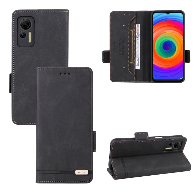 For Ulefone Note 14 Magnetic Clasp Leather Phone Case(Black) - Ulefone Cases by buy2fix | Online Shopping UK | buy2fix