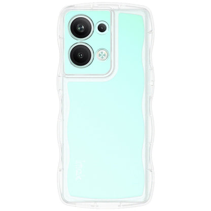 For OPPO Reno9 Pro+ 5G IMAK UX-8 Series Transparent Shockproof TPU Phone Case(Transparent) - OPPO Cases by imak | Online Shopping UK | buy2fix