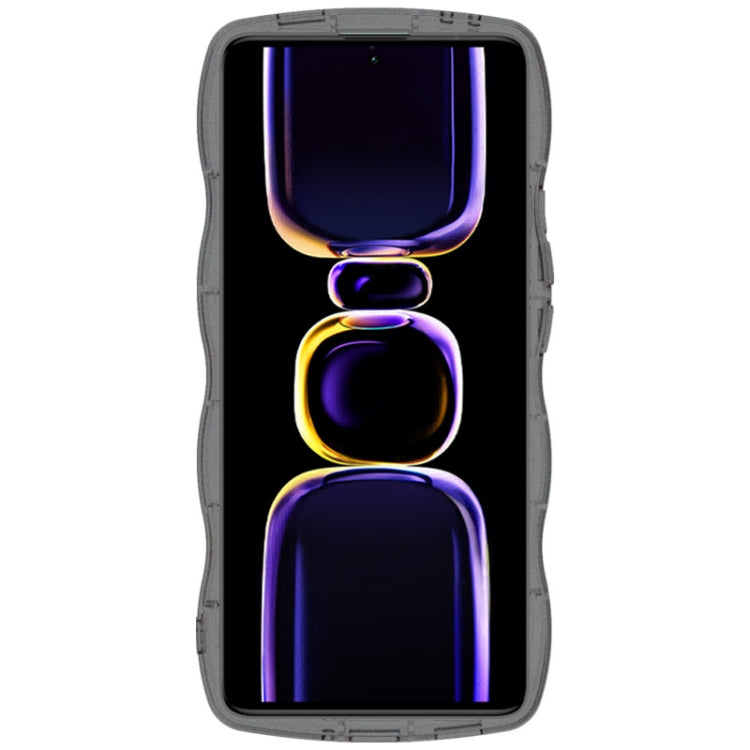 For Xiaomi Redmi K60 5G / K60 Pro 5G / Poco F5 Pro 5G IMAK UX-8 Series Transparent Shockproof TPU Phone Case(Transparent Black) - Xiaomi Cases by imak | Online Shopping UK | buy2fix