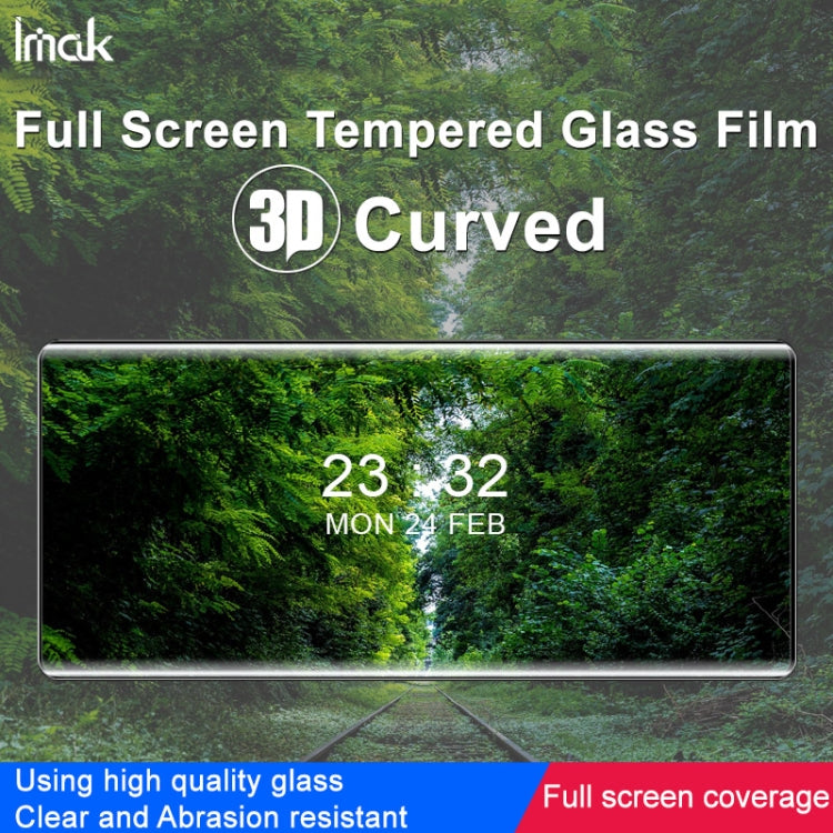For Motorola Moto X40 5G imak 3D Curved Full Screen Tempered Glass Film - Motorola Tempered Glass by imak | Online Shopping UK | buy2fix