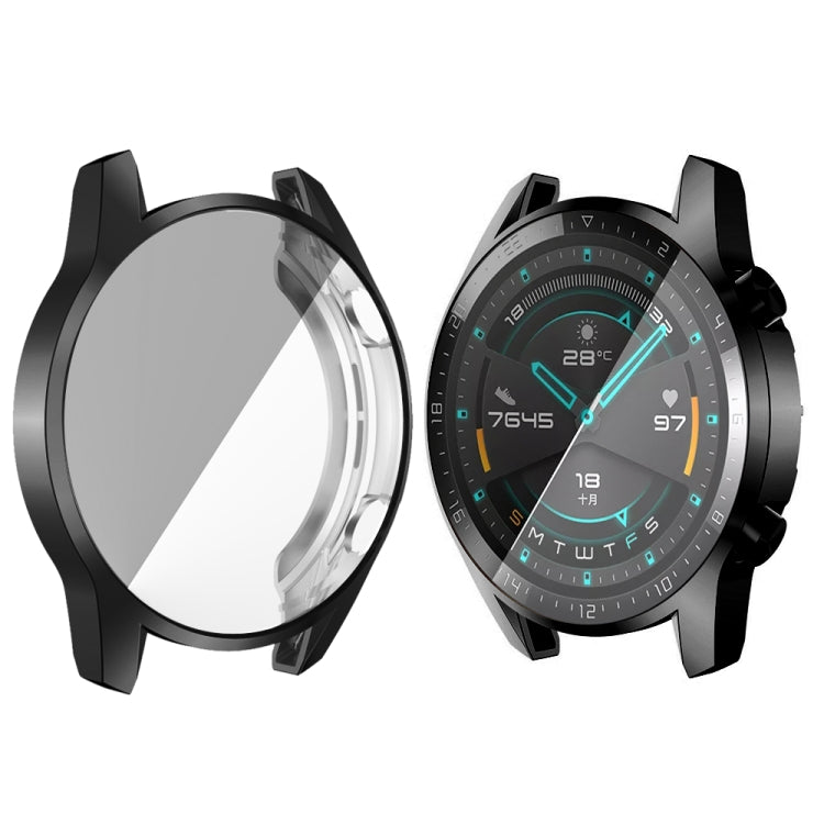 For Huawei Watch GT2 46mm TPU All Inclusive Watch Case(Black) - Watch Cases by Huawei | Online Shopping UK | buy2fix