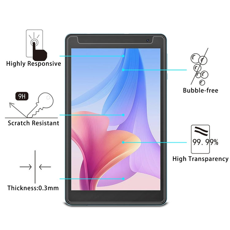 For Blackview Tab 5 25pcs 9H 2.5D Explosion-proof Tempered Tablet Glass Film - Others by buy2fix | Online Shopping UK | buy2fix