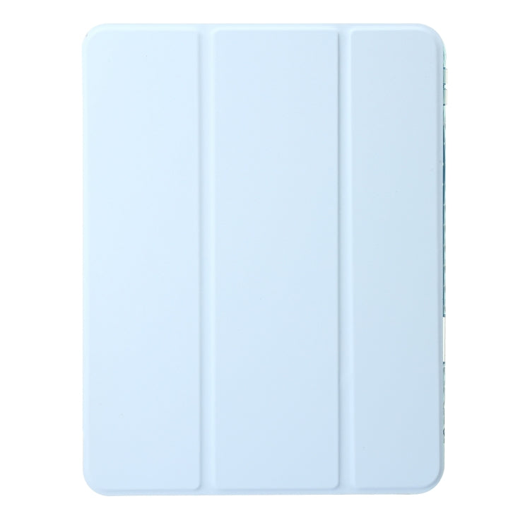 Clear Acrylic Leather Tablet Case For iPad Air 13 2024 / Pro 12.9 2022/ 2021 / 2020 / 2018(Sky Blue) - iPad Pro 12.9 (2022/2021) Cases by buy2fix | Online Shopping UK | buy2fix