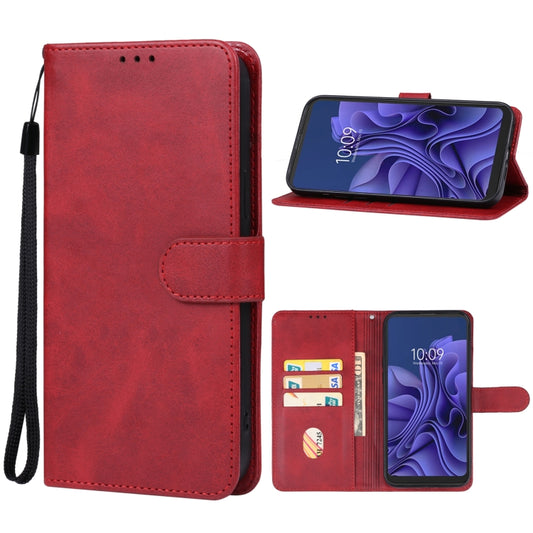 For Blackview BV5300 Leather Phone Case(Red) - More Brand by buy2fix | Online Shopping UK | buy2fix