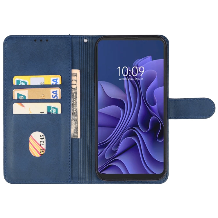 For Blackview BV5300 Leather Phone Case(Blue) - More Brand by buy2fix | Online Shopping UK | buy2fix