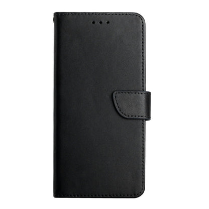 For Xiaomi 14 Genuine Leather Fingerprint-proof Flip Phone Case(Black) - 14 Cases by buy2fix | Online Shopping UK | buy2fix