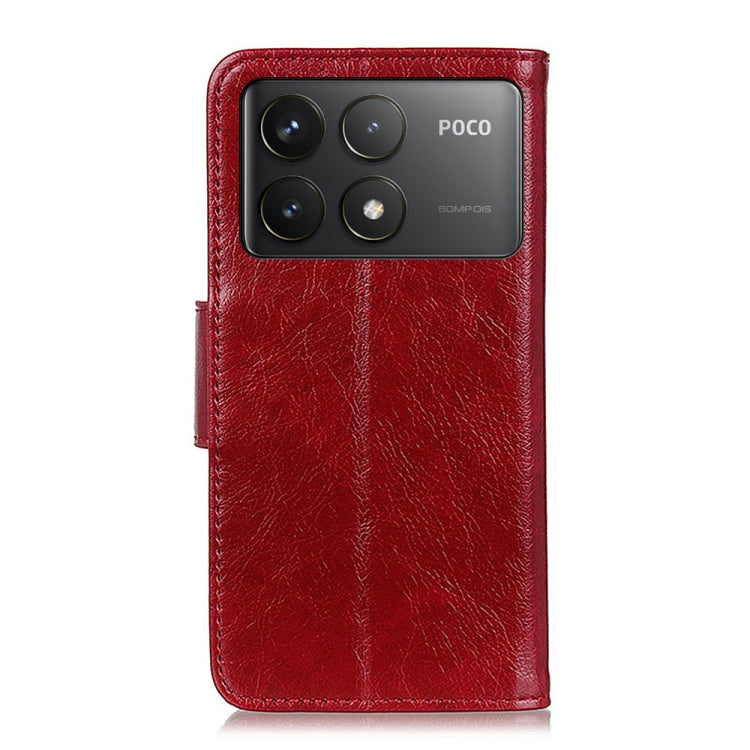 For Xiaomi Redmi K70 5G / K70 Pro 5G Nappa Texture Horizontal Flip Leather Phone Case(Red) - K70 Cases by buy2fix | Online Shopping UK | buy2fix