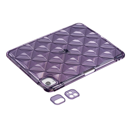 Diamond Texture TPU Airbag Tablet Case For iPad Pro 11 2022 / 2021 / 2020(Purple) - iPad 2025 / 2022 Cases by buy2fix | Online Shopping UK | buy2fix