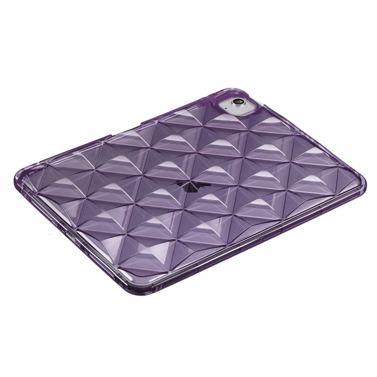 Diamond Texture TPU Airbag Tablet Case For iPad Pro 11 2022 / 2021 / 2020(Purple) - iPad 2025 / 2022 Cases by buy2fix | Online Shopping UK | buy2fix