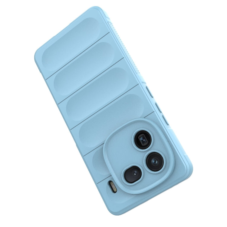 For vivo iQOO 12 5G Magic Shield TPU + Flannel Phone Case(Dark Grey) - iQOO 12 Cases by buy2fix | Online Shopping UK | buy2fix