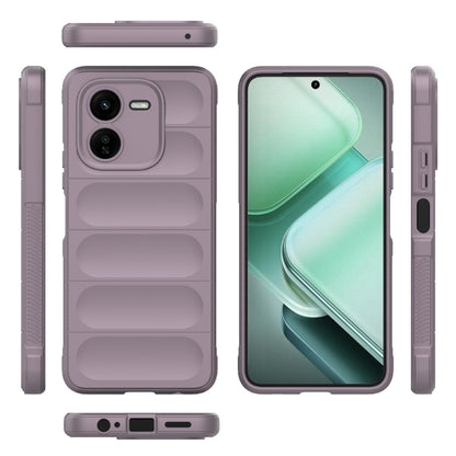 For vivo iQOO Z9X 5G Magic Shield TPU + Flannel Phone Case(Purple) - vivo Cases by buy2fix | Online Shopping UK | buy2fix