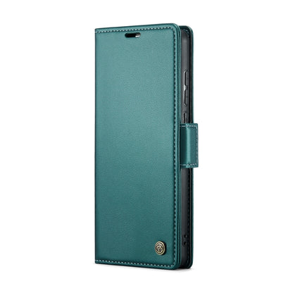 For Xiaomi Redmi 11A/12C CaseMe 023 Butterfly Buckle Litchi Texture RFID Anti-theft Leather Phone Case(Pearly Blue) - Xiaomi Cases by CaseMe | Online Shopping UK | buy2fix