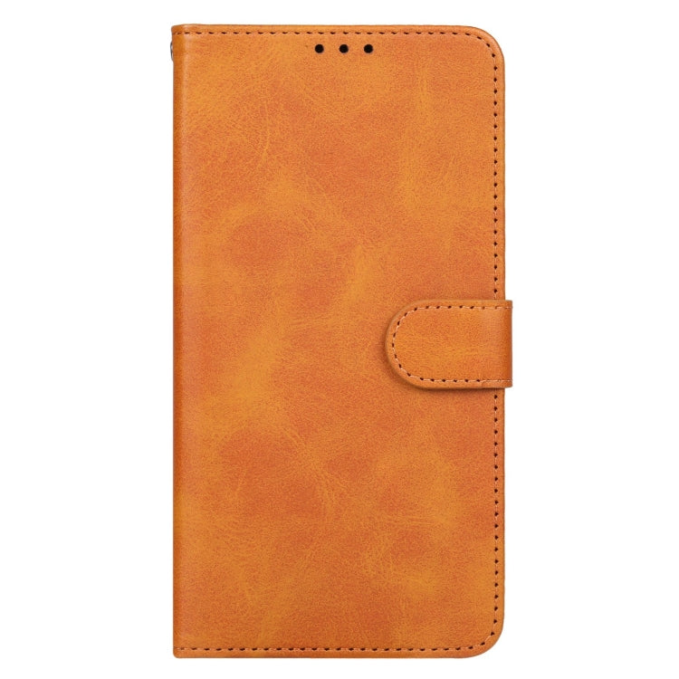 For Motorola Edge 50 Pro Leather Phone Case(Brown) - Motorola Cases by buy2fix | Online Shopping UK | buy2fix