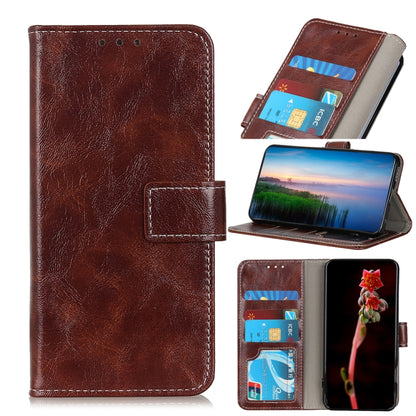 For Xiaomi 14 Retro Crazy Horse Texture Leather Phone Case(Brown) - 14 Cases by buy2fix | Online Shopping UK | buy2fix
