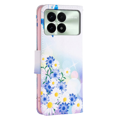 For Xiaomi Redmi K70 / K70 Pro Colored Drawing Pattern Leather Phone Case(Butterfly Love) - K70 Pro Cases by buy2fix | Online Shopping UK | buy2fix