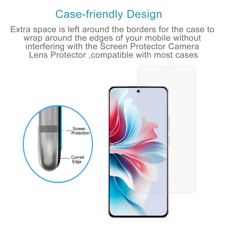 For OPPO Reno11 F / F25 Pro 10pcs 0.26mm 9H 2.5D Tempered Glass Film - Reno11 F Tempered Glass by buy2fix | Online Shopping UK | buy2fix