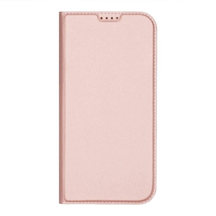 For iPhone 16 Pro Max DUX DUCIS Skin Pro Series Flip Leather Phone Case(Rose Gold) - iPhone 16 Pro Max Cases by DUX DUCIS | Online Shopping UK | buy2fix