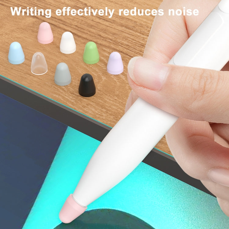 For Xiaomi Stylus Pen 2 8pcs / Set Silicone Wear-resistant Stylus Nib Cover(Green) - Pencil Accessories by buy2fix | Online Shopping UK | buy2fix