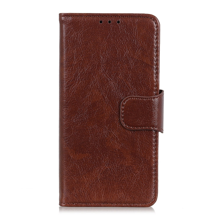 For OnePlus 12 Nappa Texture Leather Phone Case(Brown) - OnePlus Cases by buy2fix | Online Shopping UK | buy2fix