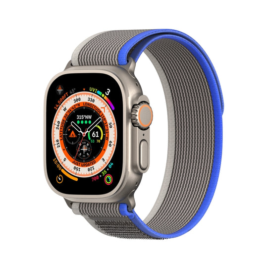 For Apple Watch 4 40mm DUX DUCIS YJ Series Nylon Watch Band(Blue) - Watch Bands by DUX DUCIS | Online Shopping UK | buy2fix