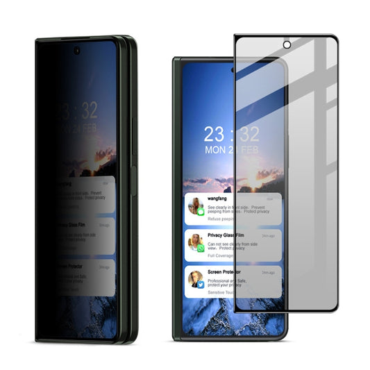 For Samsung Galaxy Z Fold5 5G imak HD Full Screen Anti-spy Tempered Glass Protective Film, Phone Case Edition - Galaxy Tempered Glass by imak | Online Shopping UK | buy2fix