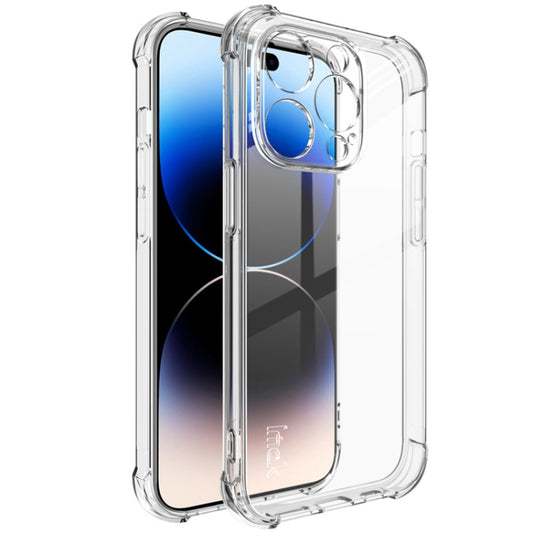 For iPhone 15 Pro imak Shockproof Airbag TPU Phone Case(Transparent) - iPhone 15 Pro Cases by imak | Online Shopping UK | buy2fix