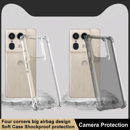 For Motorola Edge 50 Ultra 5G imak Shockproof Airbag TPU Phone Case(Transparent) - Motorola Cases by imak | Online Shopping UK | buy2fix