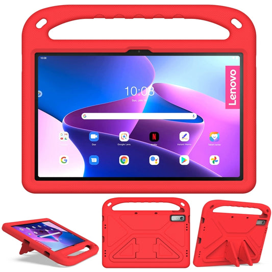 For Lenovo Pad Pro 2021 TB-J716F Handle Portable EVA Shockproof Tablet Case(Red) - Lenovo by buy2fix | Online Shopping UK | buy2fix