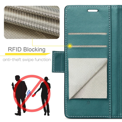 For Samsung Galaxy Z Fold6 5G CaseMe 023 Butterfly Buckle Litchi Texture RFID Anti-theft Leather Phone Case(Pearly Blue) - Galaxy Z Fold6 5G Cases by CaseMe | Online Shopping UK | buy2fix