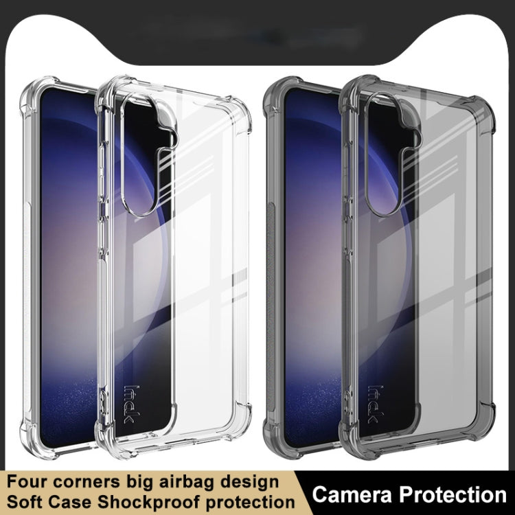 For Samsung Galaxy S24+ 5G imak Shockproof Airbag TPU Phone Case(Transparent) - Galaxy S24+ 5G Cases by imak | Online Shopping UK | buy2fix