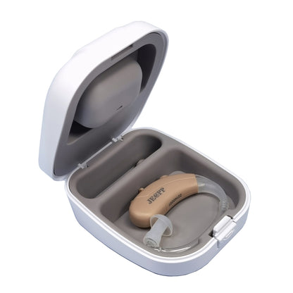 KAIXINWEI B145 DC3.7V Earhook Hearing Aid Sound Amplifier(Khaki) - Hearing Aids by buy2fix | Online Shopping UK | buy2fix