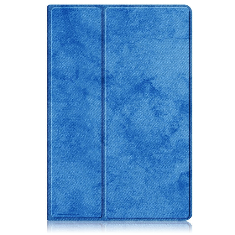 For Samsung Galaxy Tab S9 360 Rotation Stand Smart Leather Tablet Case(Blue) - Galaxy Tab S9 Cases by buy2fix | Online Shopping UK | buy2fix