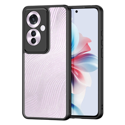 For OPPO Reno11 F/F25 Pro DUX DUCIS Aimo Series Frosted Feel Phone Case(Black) - Reno11 F Cases by DUX DUCIS | Online Shopping UK | buy2fix