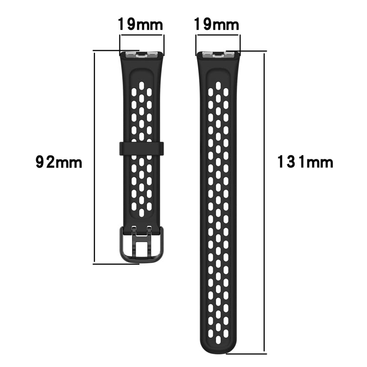 For Huawei Band 8 Solid Color Breathable Silicone Watch Band(Olive Green) - Watch Bands by buy2fix | Online Shopping UK | buy2fix