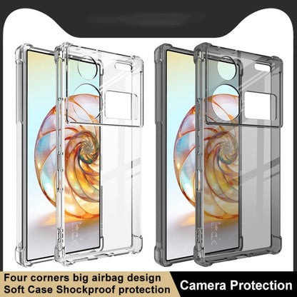 For ZTE nubia Z60 Ultra 5G imak Shockproof Airbag TPU Phone Case(Transparent) - ZTE Cases by imak | Online Shopping UK | buy2fix