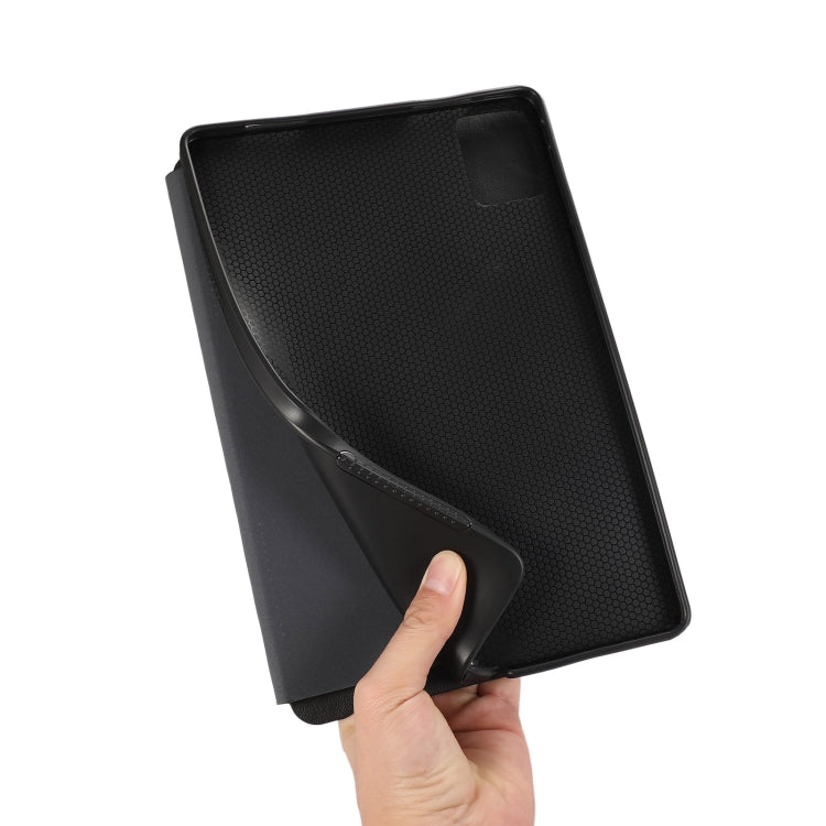 For Lenovo Tab M11 / Xiaoxin Pad 11 2024 PU Flip Tablet Protective Leather Tablet Case(Black) - Lenovo by buy2fix | Online Shopping UK | buy2fix