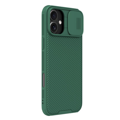 For iPhone 16 Plus NILLKIN CamShield Pro PC Phone Case(Green) - iPhone 16 Plus Cases by NILLKIN | Online Shopping UK | buy2fix