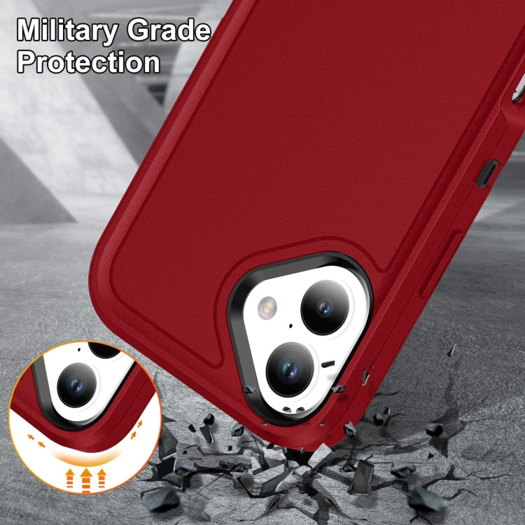 For iPhone 16 Life Waterproof Rugged Phone Case(Red + Black) - iPhone 16 Cases by buy2fix | Online Shopping UK | buy2fix