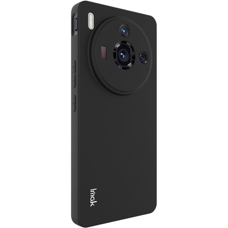For ZTE nubia Z50S Pro 5G IMAK UC-3 Series Shockproof Frosted TPU Phone Case(Black) - ZTE Cases by imak | Online Shopping UK | buy2fix