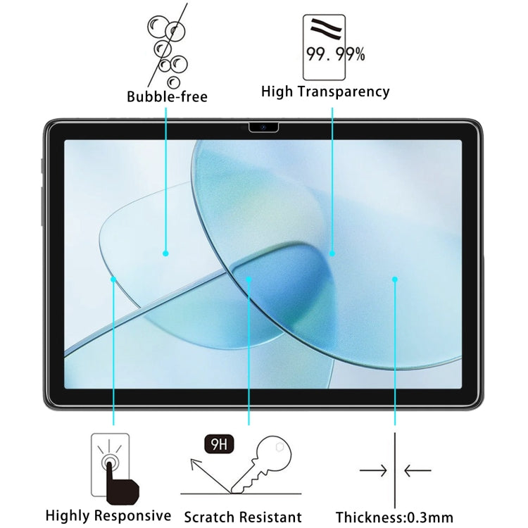 For Doogee T10S 9H 0.3mm Explosion-proof Tempered Glass Film - Others by buy2fix | Online Shopping UK | buy2fix