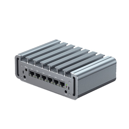 HYSTOU PO9B-J4125-6L Embedded Intel Celeron J4125 Processor Six Network Ports Mini Host, Specification:8GB+256GB+1TB - Windows Mini PCs by HYSTOU | Online Shopping UK | buy2fix