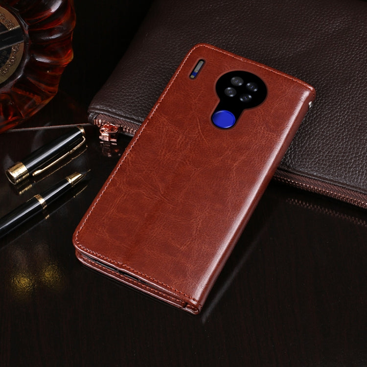 For Blackview A80 idewei Crazy Horse Texture Horizontal Flip Leather Case with Holder & Card Slots & Wallet(Brown) - More Brand by idewei | Online Shopping UK | buy2fix