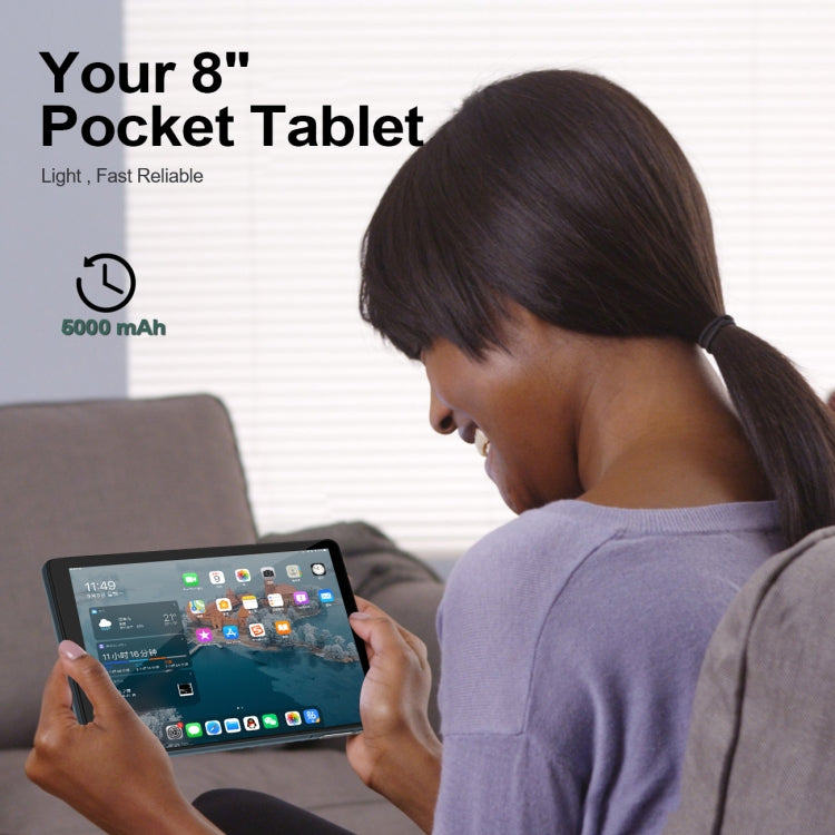 BDF P8 3G Phone Call Tablet PC 8.0 inch, 4GB+64GB, Android 10.0 MTK8321 Octa Core, Support Dual SIM, EU Plug(Gold) - BDF by BDF | Online Shopping UK | buy2fix