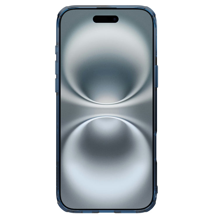 For iPhone 16 Plus NILLKIN Ultra Clear PC + TPU Phone Case(Blue) - iPhone 16 Plus Cases by NILLKIN | Online Shopping UK | buy2fix