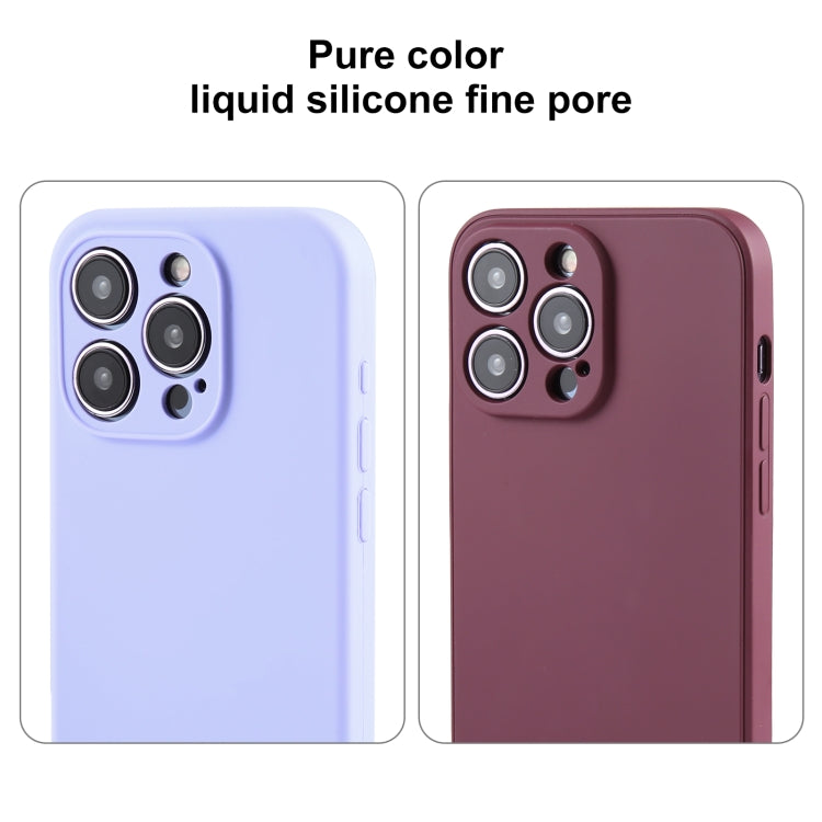 For iPhone 15 Plus Pure Color Liquid Silicone Fine Pore Phone Case(Royal Blue) - iPhone 15 Plus Cases by buy2fix | Online Shopping UK | buy2fix