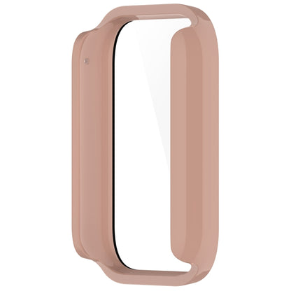 For Xiaomi Mi Band 8 Pro PC + Tempered Glass Film Integrated Watch Protective Case(Pink) - Watch Cases by buy2fix | Online Shopping UK | buy2fix